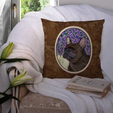 French bulldog shop throw pillow